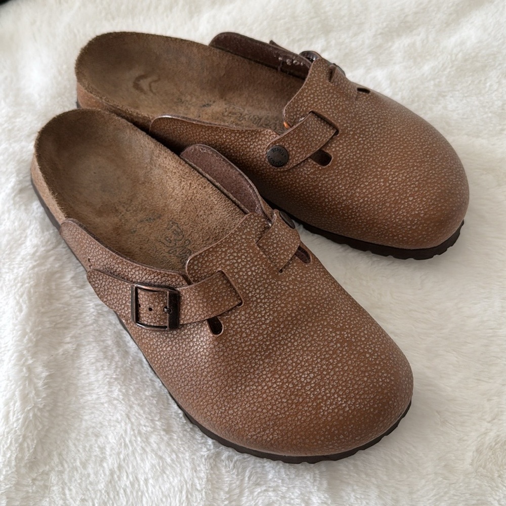 Birki Birkenstock Betula Brown Mules & Clogs